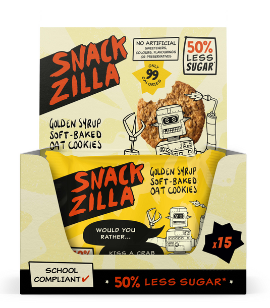 Golden Syrup Soft Baked Oat Cookies