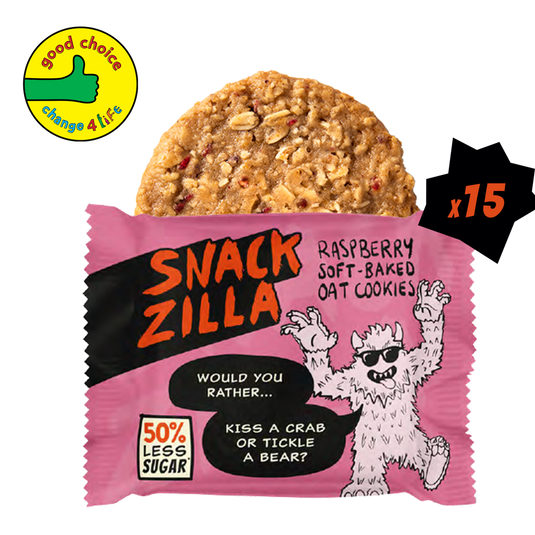 Raspberry Soft-Baked Oat Cookies | Berry Delicious