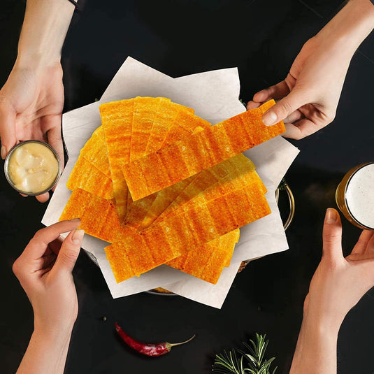 Capital Crisps Bangkok Hot Chilli Pack of 10 x 75g - Elongated Crisps. Multipack Crisps, Vegetarian Snacks, Healthy Snack