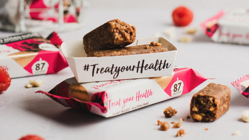 Load image into Gallery viewer, Squirrel Sisters Peanut Raspberry Snack Bar – Vegan, Gluten-Free, No Added Sugar
