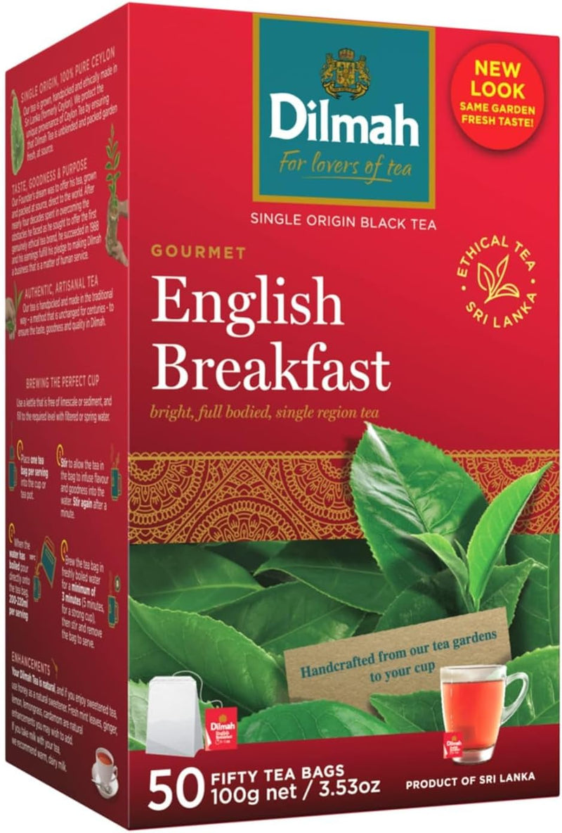 Load image into Gallery viewer, Dilmah English Breakfast Tea Bags
