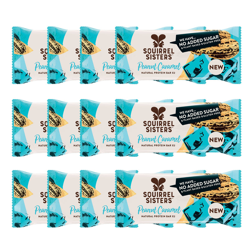 Load image into Gallery viewer, Squirrel Sisters Peanut Caramel Snack Bar – Vegan, Gluten-Free, No Added Sugar
