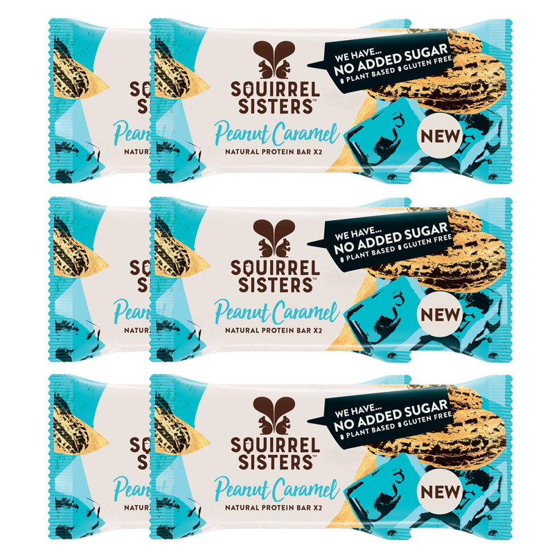 Load image into Gallery viewer, Squirrel Sisters Peanut Caramel Snack Bar – Vegan, Gluten-Free, No Added Sugar
