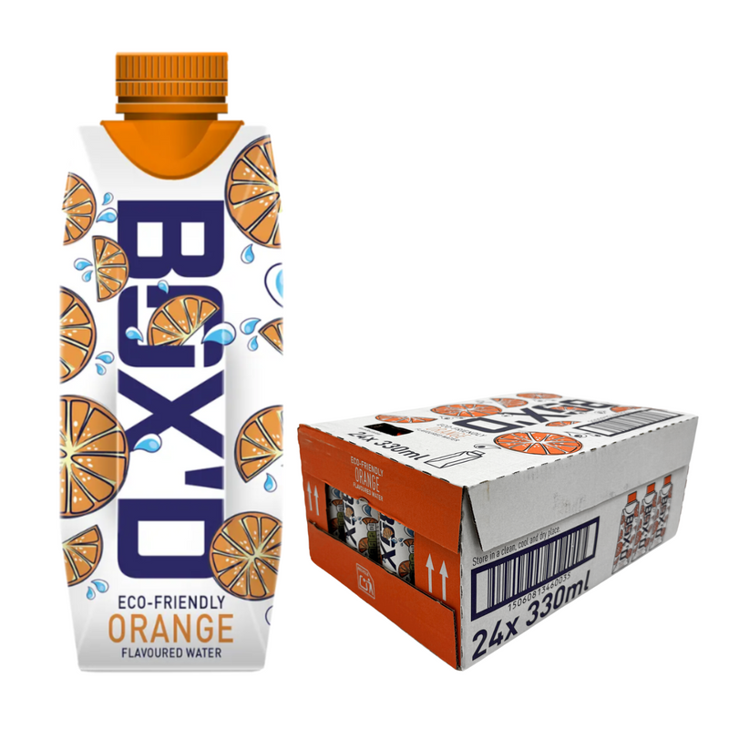 Load image into Gallery viewer, Box&#39;D H2O Orange Pack of 24 x 330ml Case
