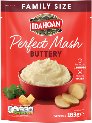 Idahoan Perfect Mash Potatoes Buttery 109g Pack of 8