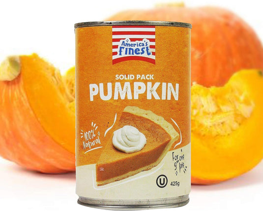 America's Finest | Pumpkin Puree - 100% Pure Pumpkin - 425g Tin