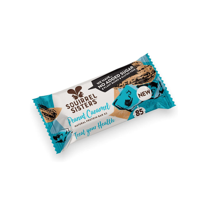 Load image into Gallery viewer, Squirrel Sisters Peanut Caramel Snack Bar – Vegan, Gluten-Free, No Added Sugar
